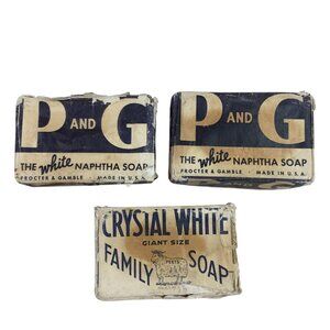 Antique Proctor and Gamble Colgate Palmolive Peet Soap Bars 3